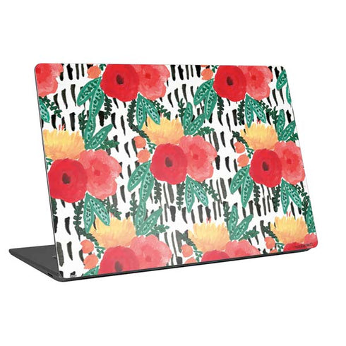 Bouffants and Broken Hearts Bouquets Print 3 Laptop Skins